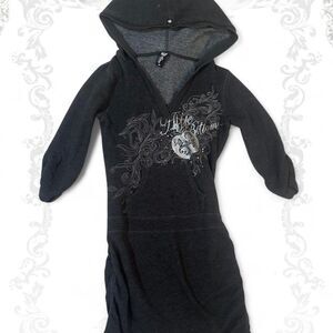 Apple-bottoms Women's Grey and Black Dress